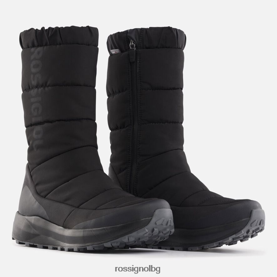 бг Rossignol Жени подиум високи обувки до коляното черен 68DD2T869 обувки