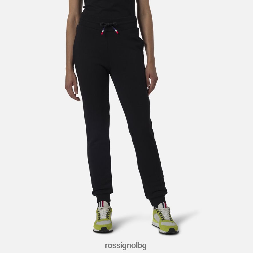 бг Rossignol Жени поларени панталони с лого черен 68DD2T901 дъна