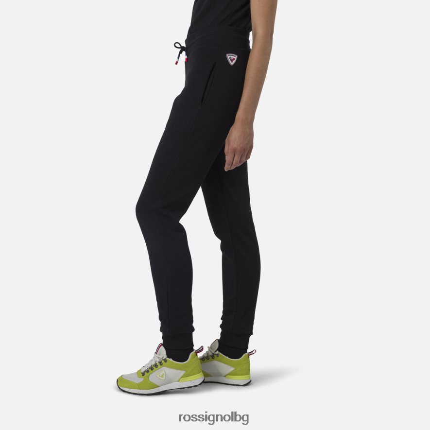 бг Rossignol Жени поларени панталони с лого черен 68DD2T901 дъна