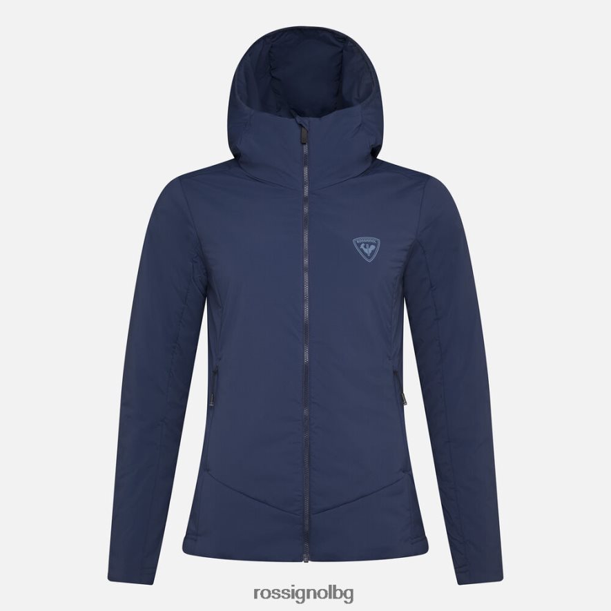 бг Rossignol Жени противоположно яке с качулка тъмно синьо 68DD2T818 върхове