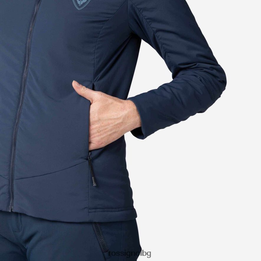 бг Rossignol Жени противоположно яке с качулка тъмно синьо 68DD2T818 върхове