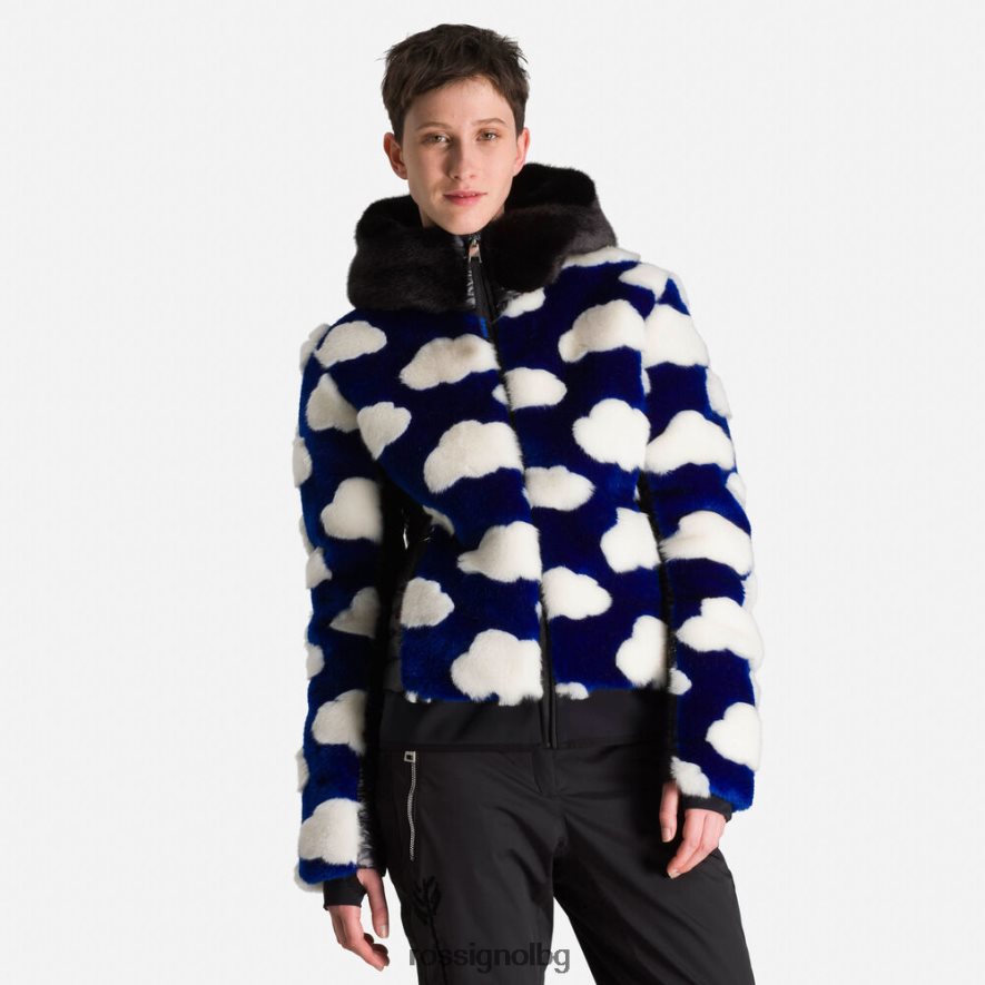 бг Rossignol Жени пухено яке jcc teddy nuage 68DD2T1085 върхове