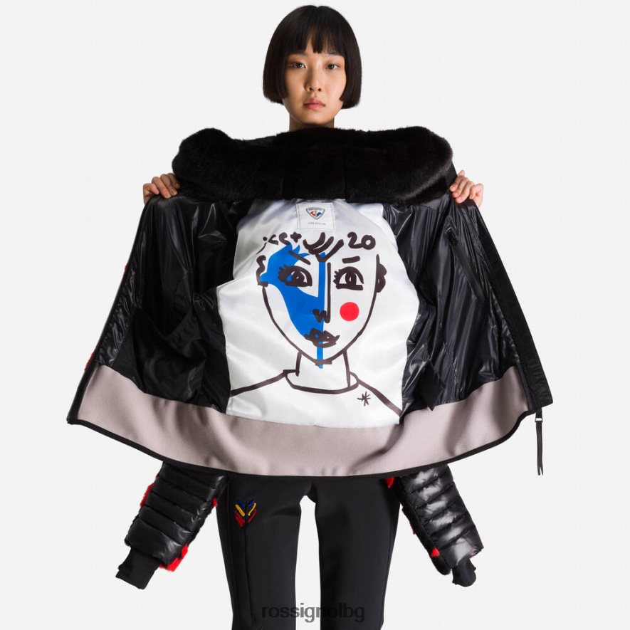 бг Rossignol Жени пухено яке jcc teddy черен 68DD2T784 върхове