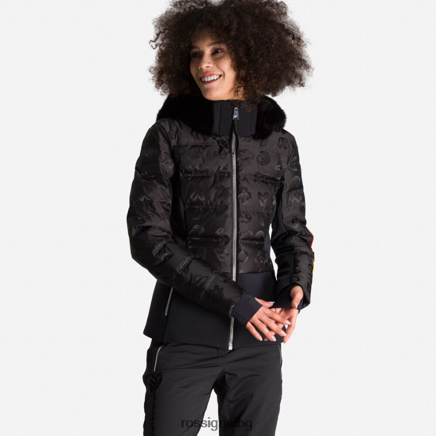 бг Rossignol Жени пухено яке jcc twins черен 68DD2T802 върхове
