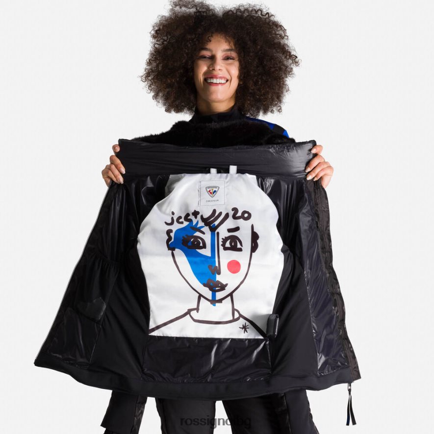 бг Rossignol Жени пухено яке jcc twins черен 68DD2T802 върхове