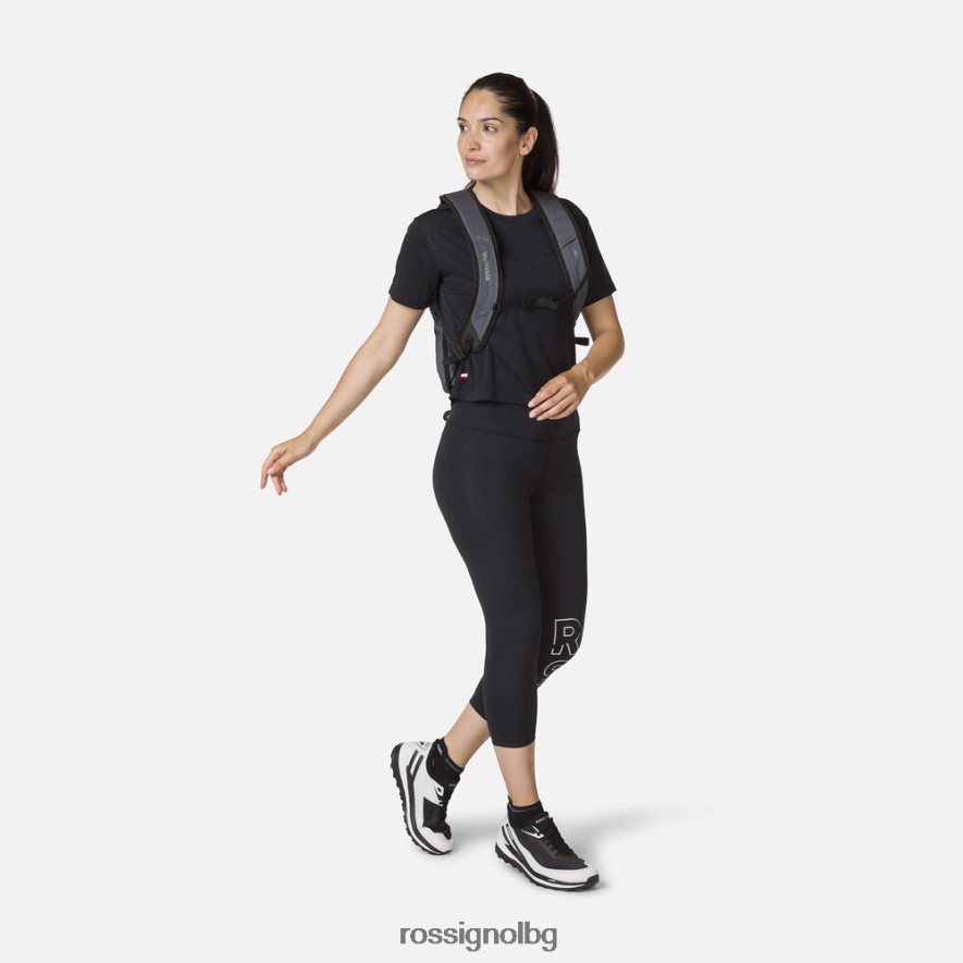 бг Rossignol Жени разтеглив 3/4 чорапогащник черен 68DD2T838 дъна