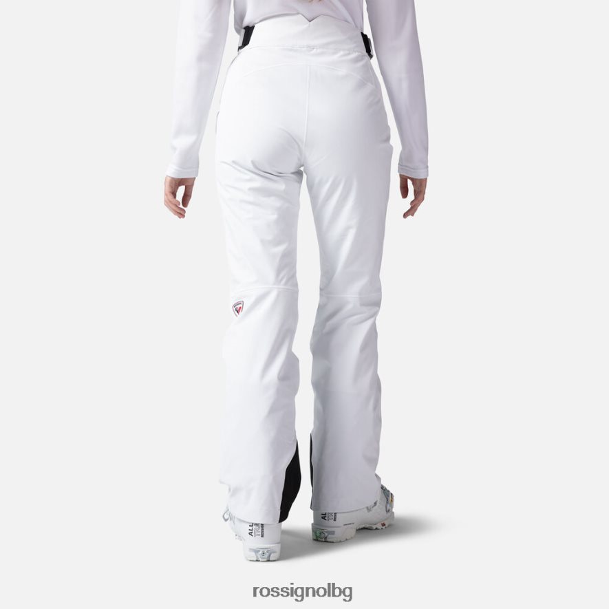 бг Rossignol Жени реагират ски панталони бяло 68DD2T1127 дъна
