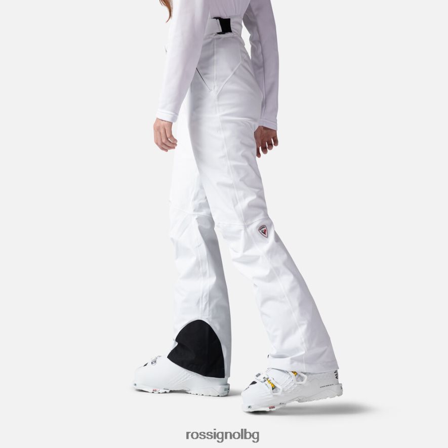 бг Rossignol Жени реагират ски панталони бяло 68DD2T1127 дъна