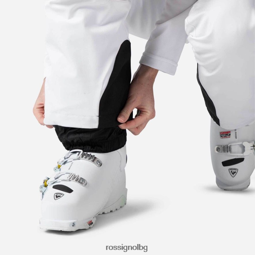 бг Rossignol Жени реагират ски панталони бяло 68DD2T1127 дъна