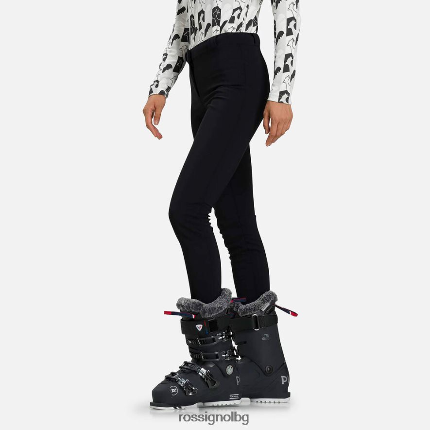 бг Rossignol Жени ски панталони fuseau черен 68DD2T792 дъна