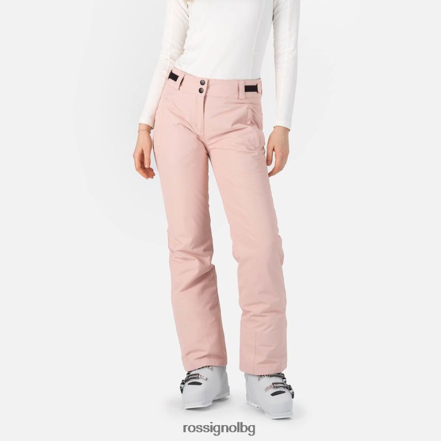 бг Rossignol Жени ски панталони rapide прахообразно розово 68DD2T981 дъна