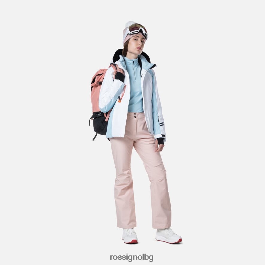 бг Rossignol Жени ски панталони прахообразно розово 68DD2T824 дъна