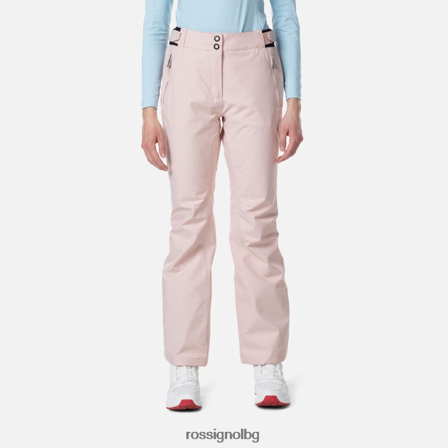 бг Rossignol Жени ски панталони прахообразно розово 68DD2T824 дъна