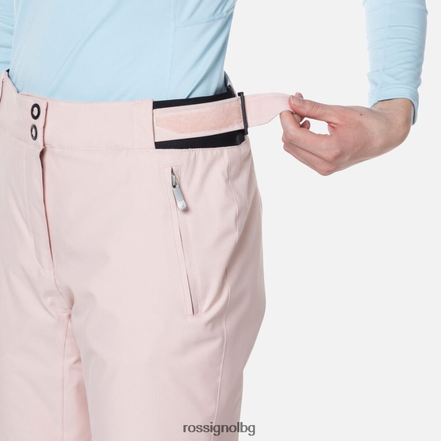 бг Rossignol Жени ски панталони прахообразно розово 68DD2T824 дъна