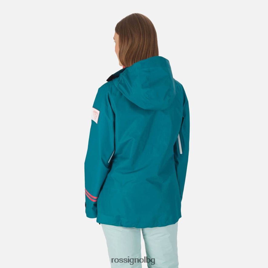 бг Rossignol Жени ски яке atelier s тъмен изумруд 68DD2T1117 върхове