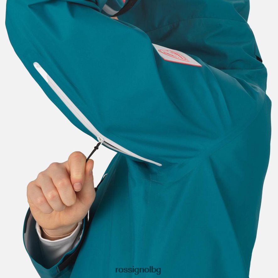 бг Rossignol Жени ски яке atelier s тъмен изумруд 68DD2T1117 върхове