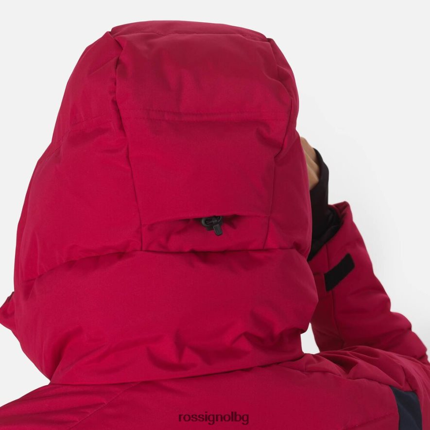 бг Rossignol Жени ски яке courbe череша 68DD2T1112 върхове