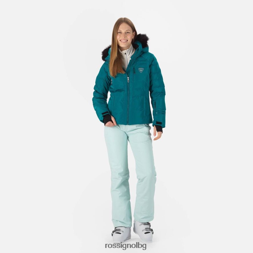 бг Rossignol Жени ски яке rapide pearly тъмен изумруд 68DD2T788 върхове