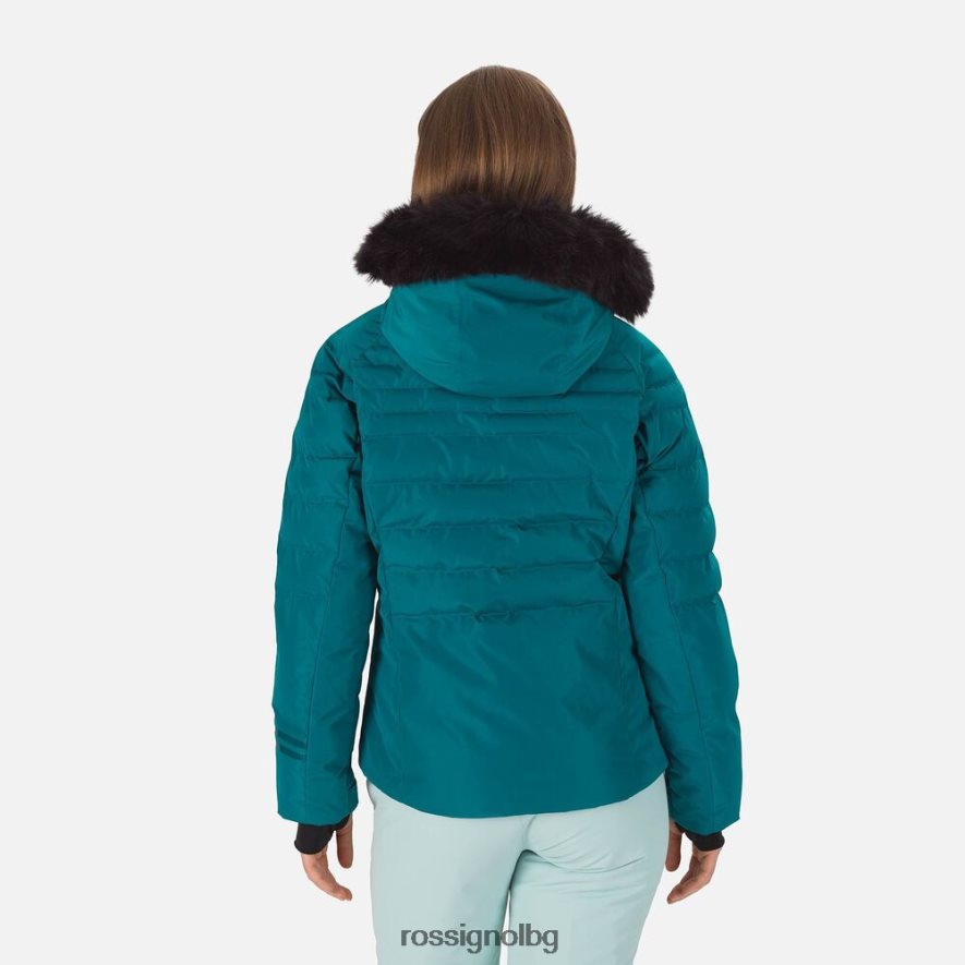 бг Rossignol Жени ски яке rapide pearly тъмен изумруд 68DD2T788 върхове