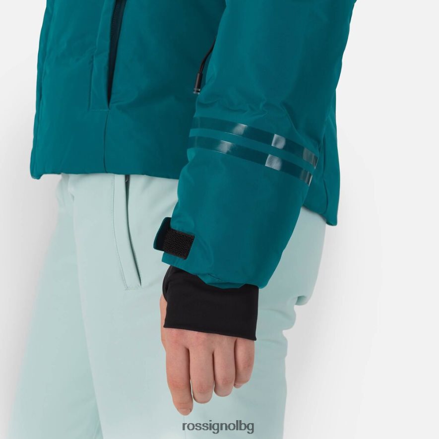 бг Rossignol Жени ски яке rapide pearly тъмен изумруд 68DD2T788 върхове