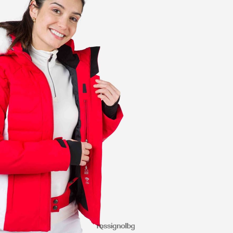 бг Rossignol Жени ски яке rapide двуцветен 68DD2T803 върхове