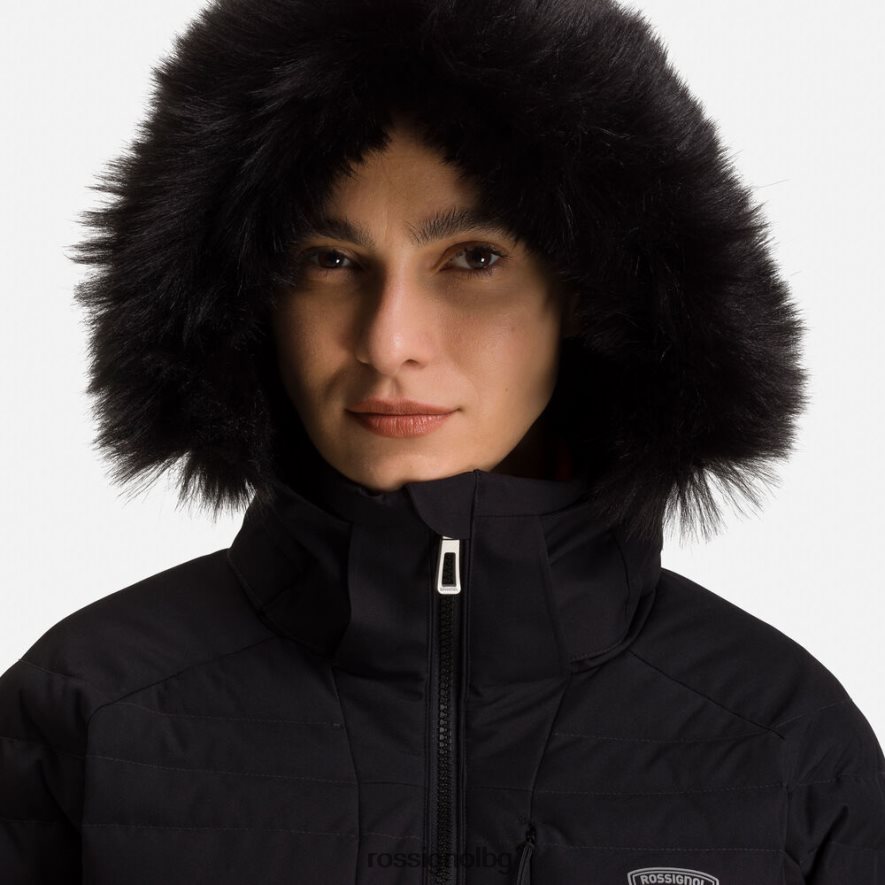 бг Rossignol Жени ски яке rapide черен 68DD2T821 върхове