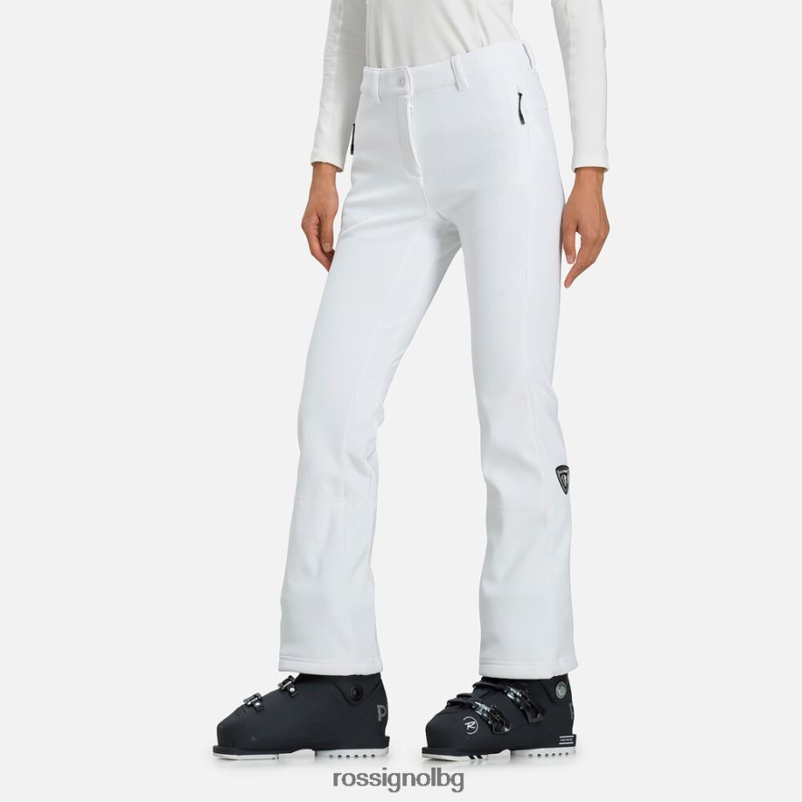 бг Rossignol Жени софтшел ски панталони бяло 68DD2T1036 дъна