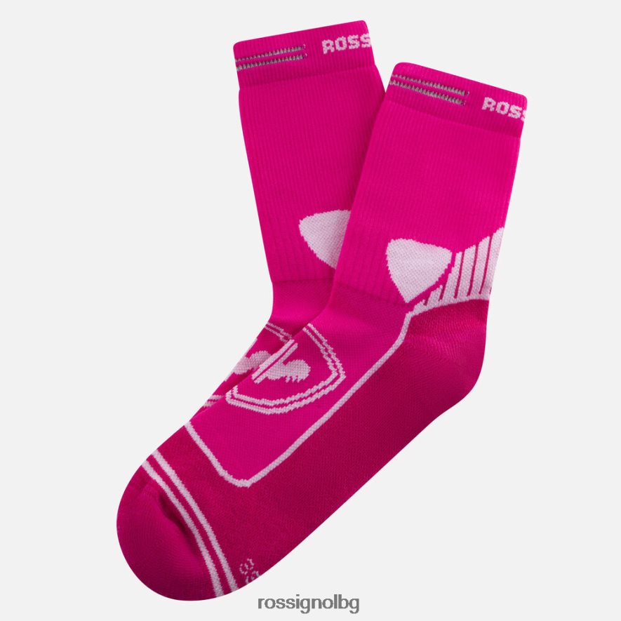 бг Rossignol Жени туристически чорапи бонбонено розово 68DD2T715 аксесоари