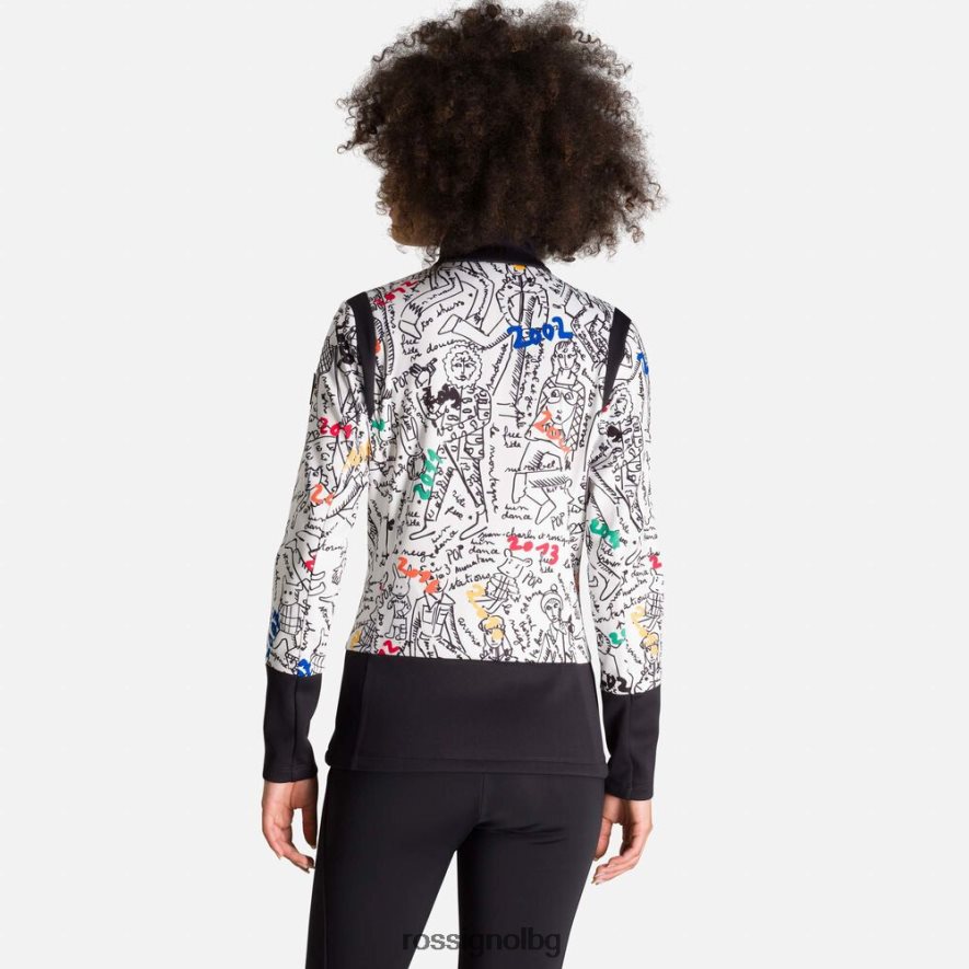 бг Rossignol Жени яке с щампа jcc climi галактика 68DD2T1020 върхове