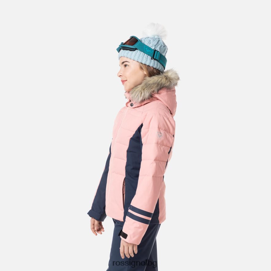 бг Rossignol момичета полипухено ски яке cooperpink 68DD2T1182 върхове