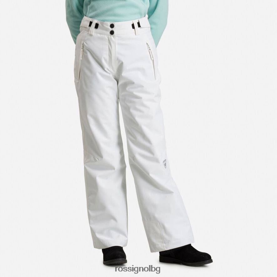 бг Rossignol момичета ски панталони бяло 68DD2T1161 дъна