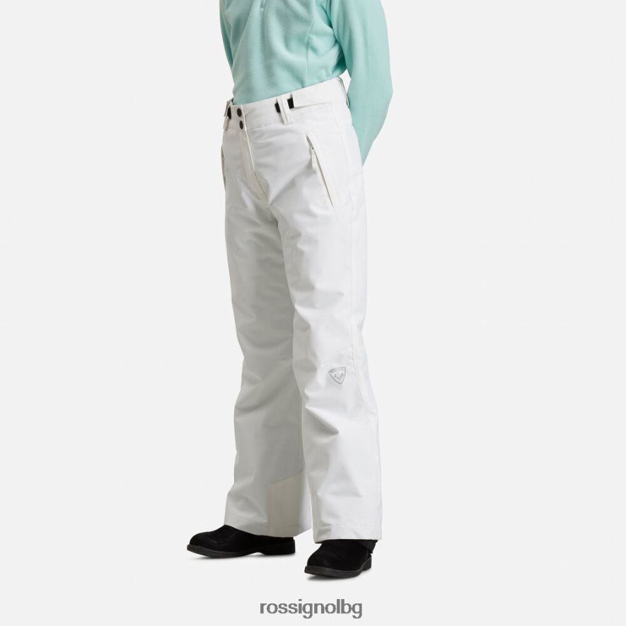 бг Rossignol момичета ски панталони бяло 68DD2T1161 дъна