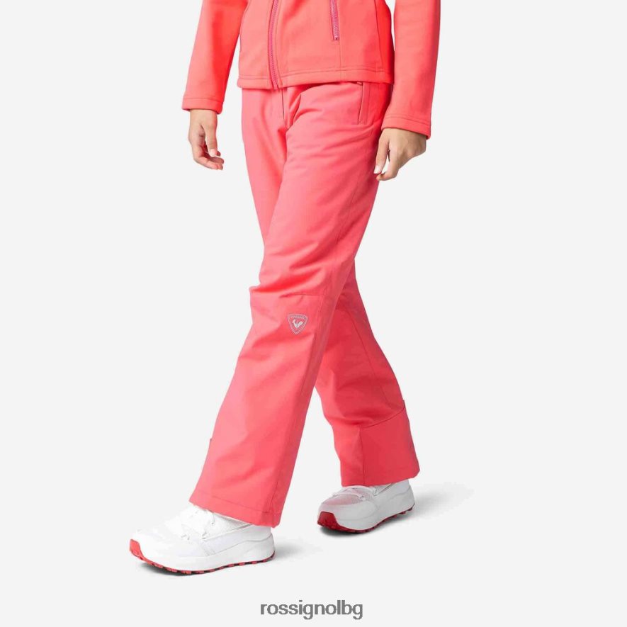 бг Rossignol момичета ски панталони розов подемник 68DD2T1159 дъна