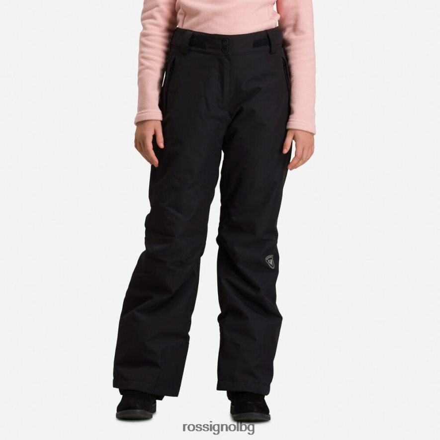 бг Rossignol момичета ски панталони черен 68DD2T1186 дъна
