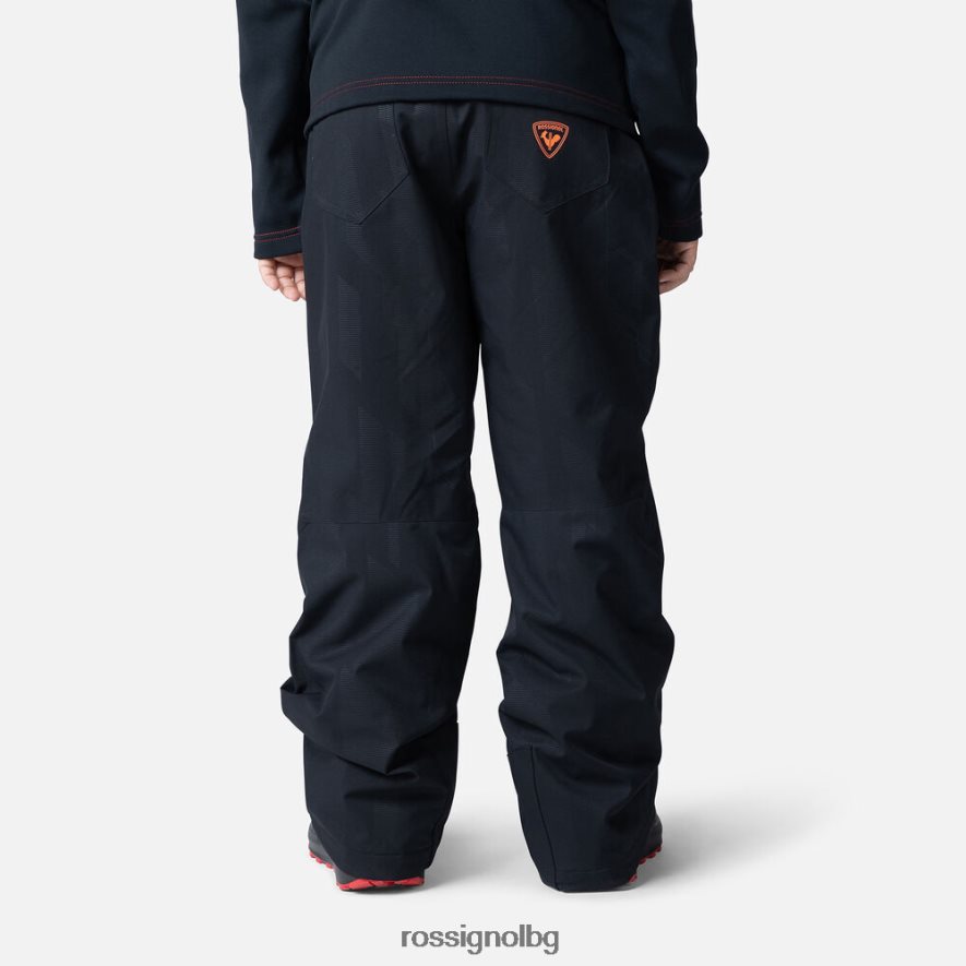 бг Rossignol момчета геройски ски панталони черен 68DD2T1215 дъна