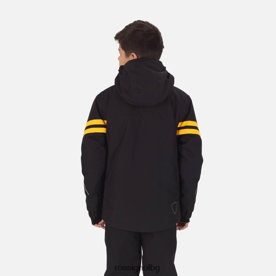 бг Rossignol момчета курсово ски яке черен 68DD2T1238 върхове