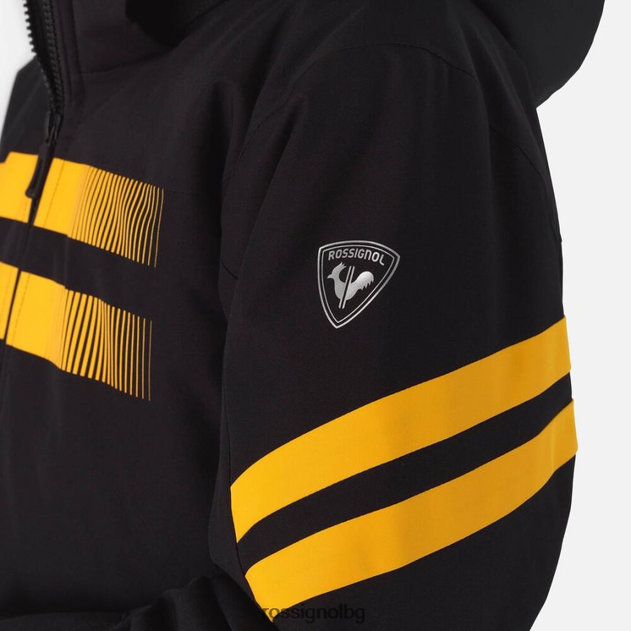 бг Rossignol момчета курсово ски яке черен 68DD2T1238 върхове