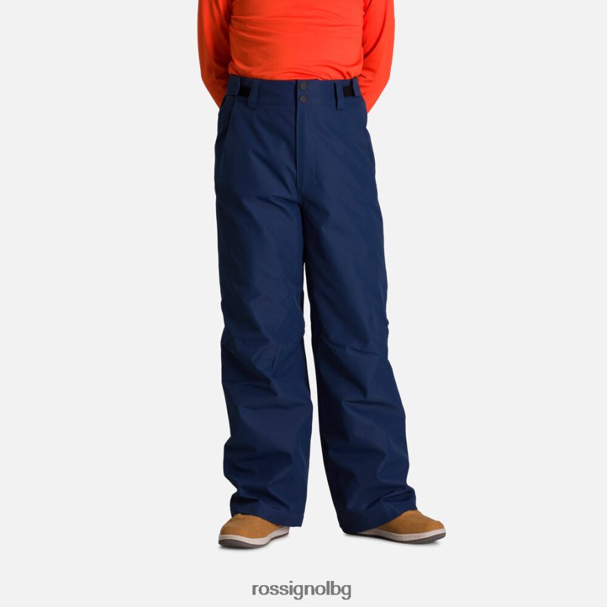 бг Rossignol момчета ски панталони тъмно синьо 68DD2T1199 дъна
