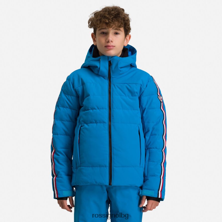 бг Rossignol момчета ски яке hiver polydown син 68DD2T1231 върхове