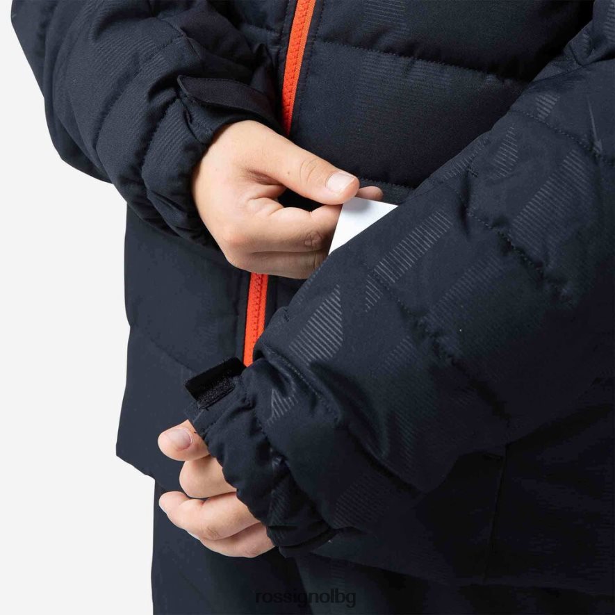 бг Rossignol момчета ски яке rapide hero черен 68DD2T1222 върхове