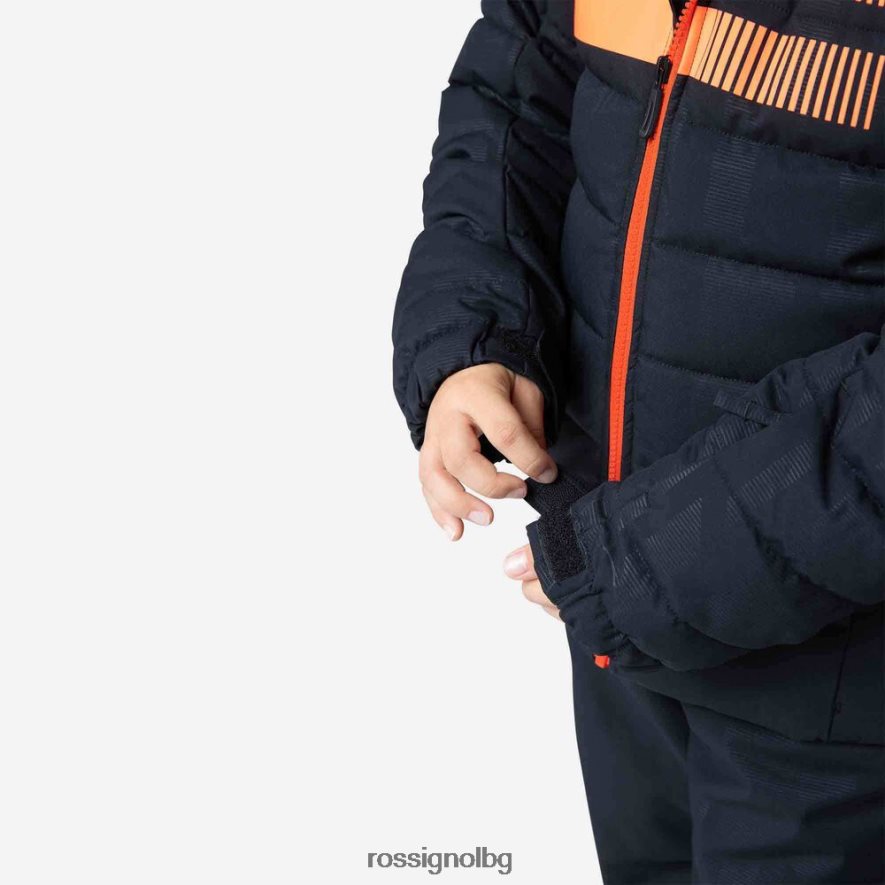 бг Rossignol момчета ски яке rapide hero черен 68DD2T1222 върхове