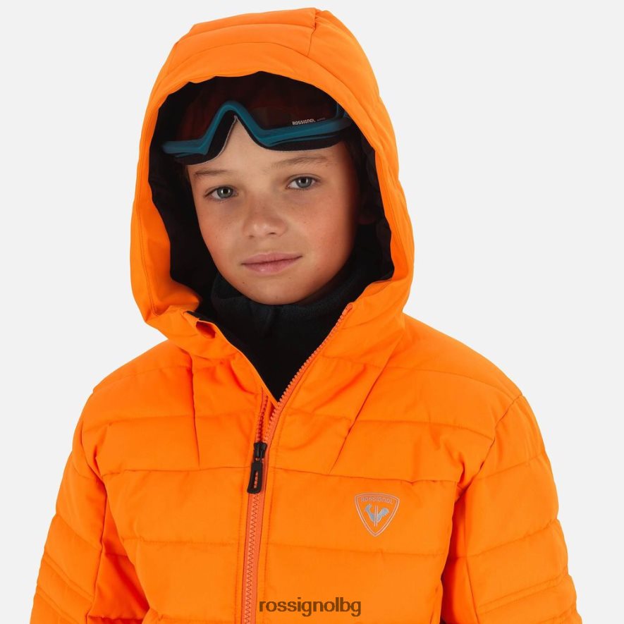 бг Rossignol момчета ски яке rapide манго 68DD2T1158 върхове