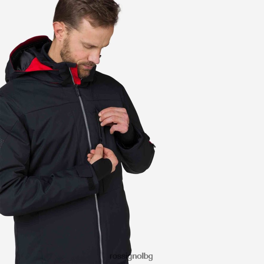 бг Rossignol мъже all speed ски яке черен 68DD2T573 върхове