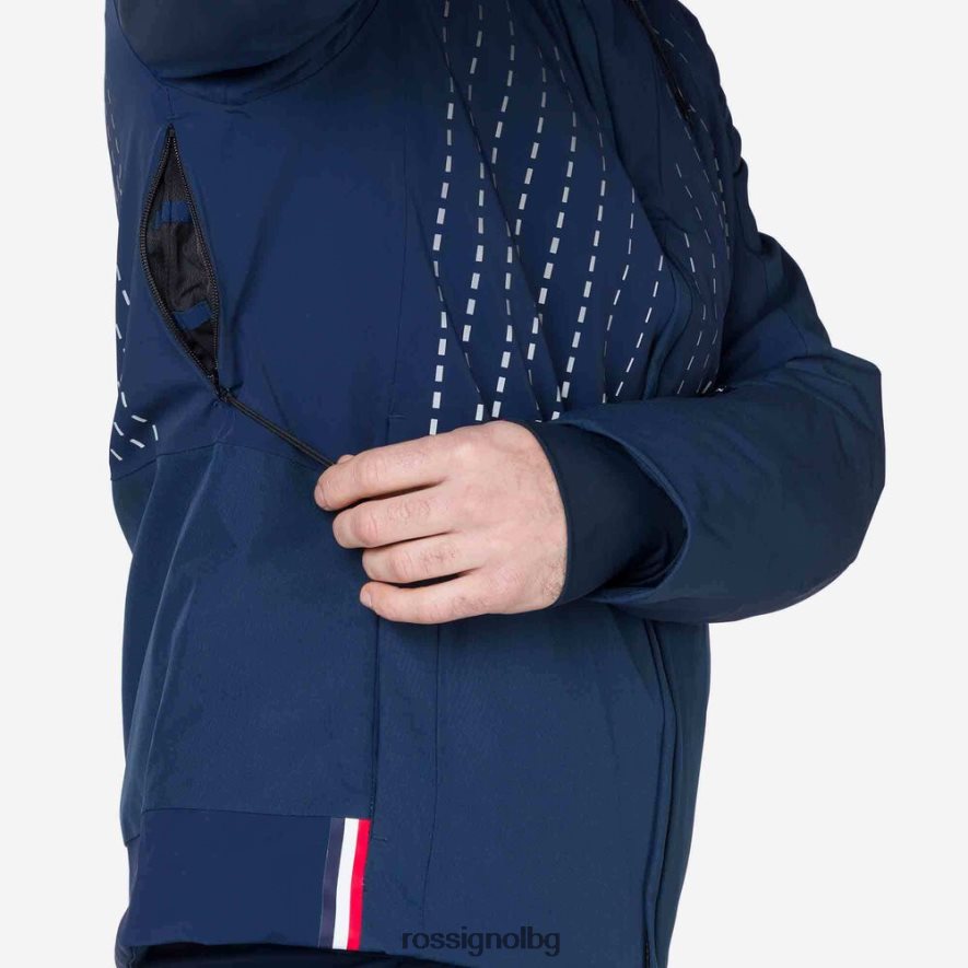 бг Rossignol мъже degrade ски яке тъмно синьо 68DD2T615 върхове