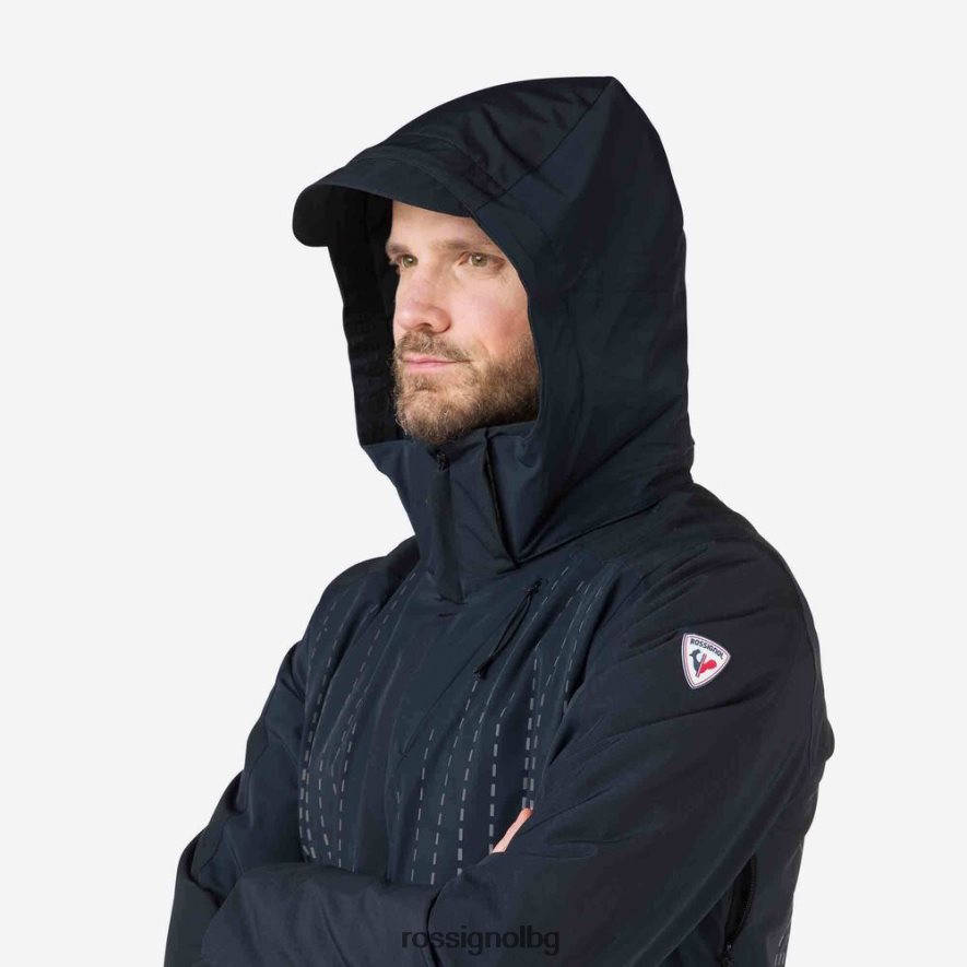 бг Rossignol мъже degrade ски яке черен 68DD2T634 върхове