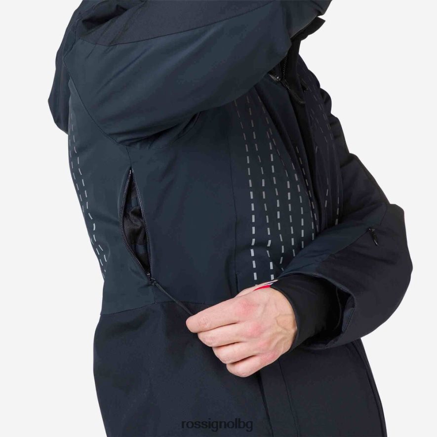 бг Rossignol мъже degrade ски яке черен 68DD2T634 върхове