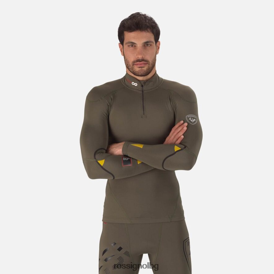 бг Rossignol мъже infini компресионно състезателно горнище ацинус лист 68DD2T111 върхове