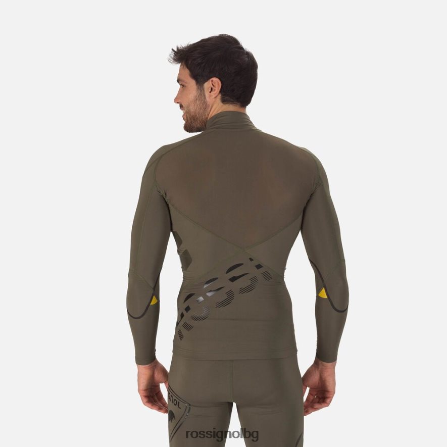 бг Rossignol мъже infini компресионно състезателно горнище ацинус лист 68DD2T111 върхове