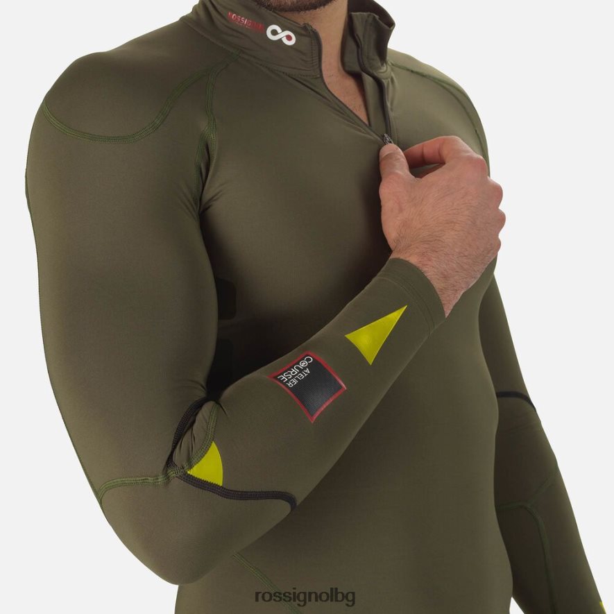 бг Rossignol мъже infini компресионно състезателно горнище ацинус лист 68DD2T111 върхове