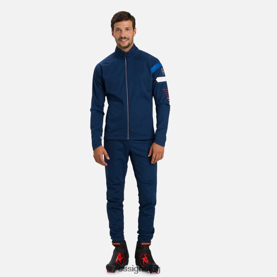 бг Rossignol мъже poursuite яке за скандинавски ски тъмно синьо 68DD2T147 върхове